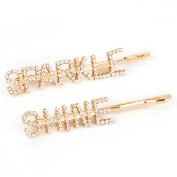 Center of the Sparkle-verse Gold Hair Accessory (17) - Picture 1 of 1